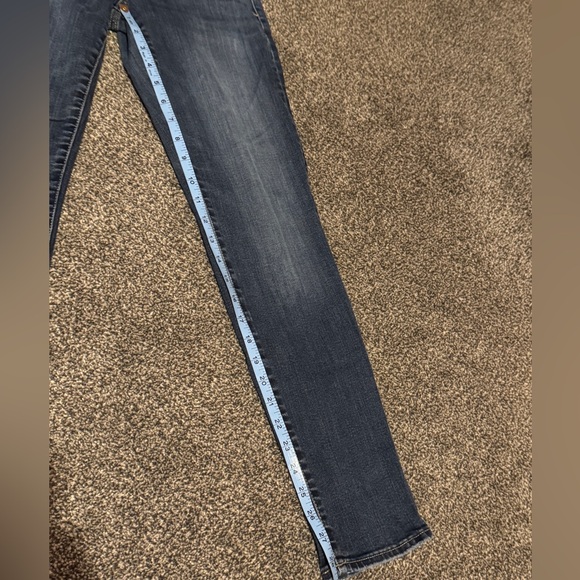 3/$10 American Eagle Regular Length Dark Wash Skinny Jeans - Picture 5 of 8
